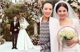 韩国双宋世纪婚礼手捧花